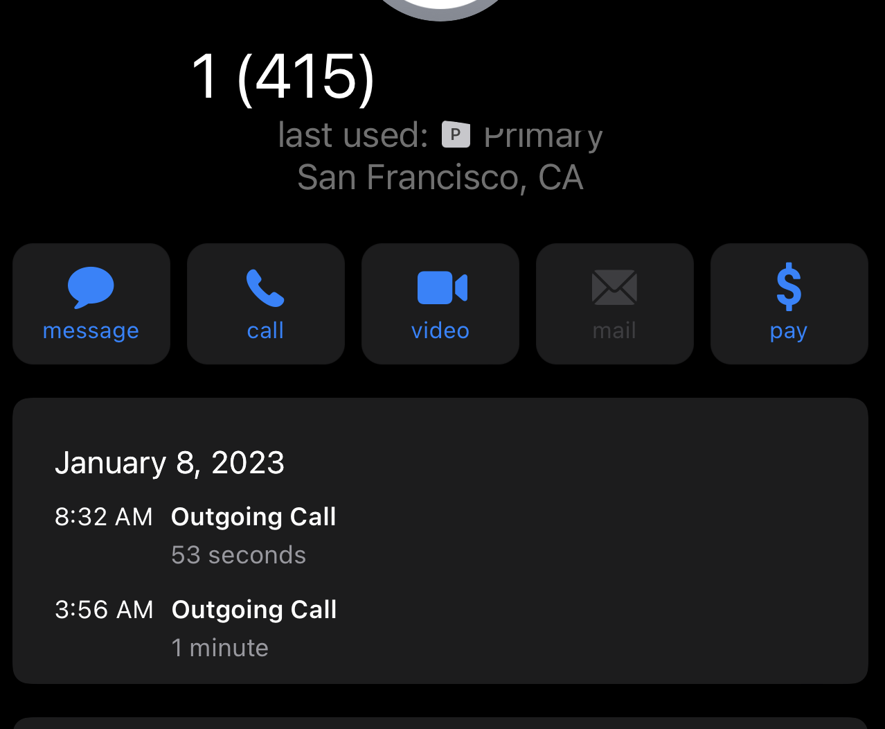 my phone record